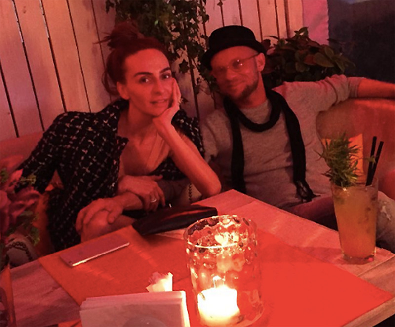 Дмитрий Хрусталев и Екатерина Варнава вместе поужинали