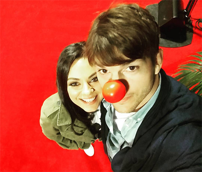 Мила Кунис и Эштон Катчер