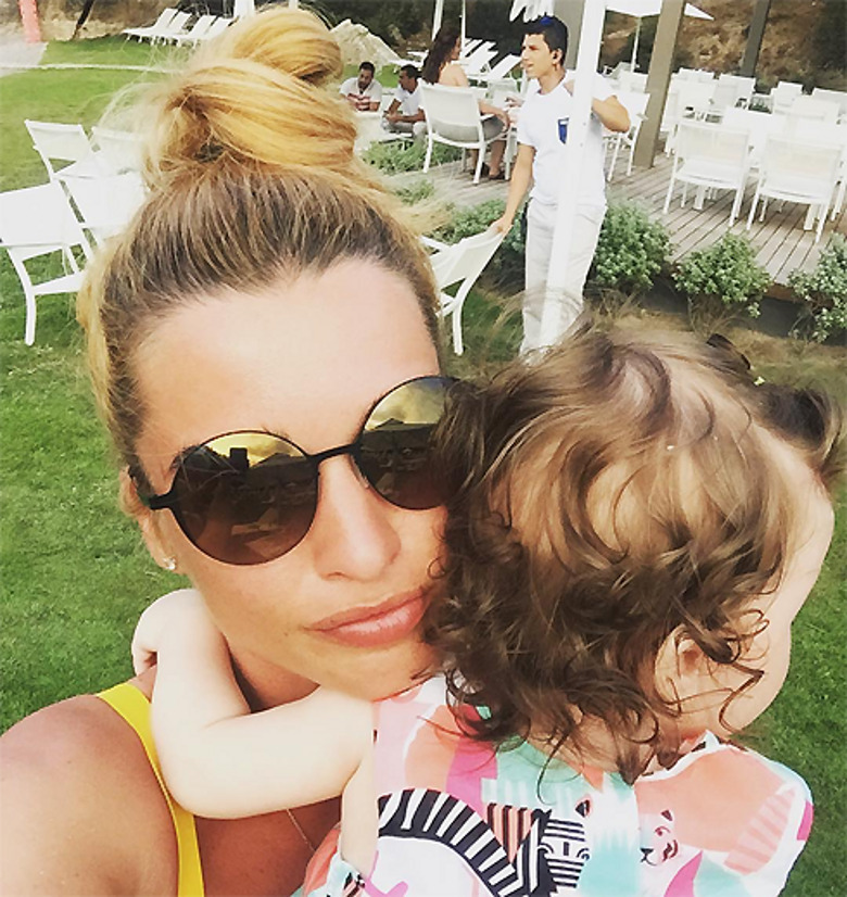 Ксения Бородина с дочкой Теей