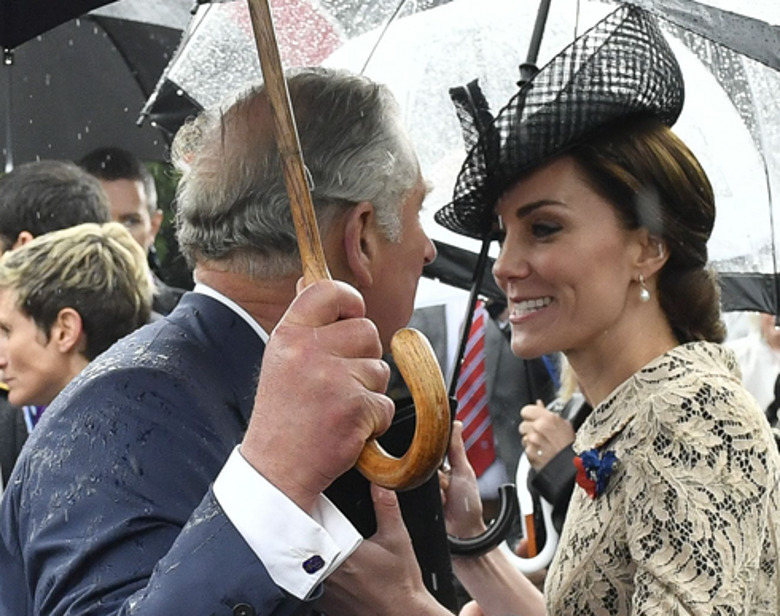 Кейт Миддлтон и принц Чарльз 