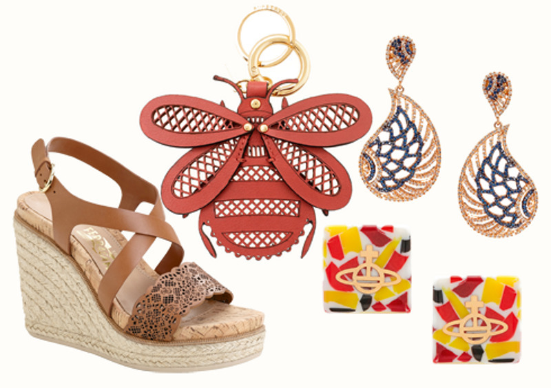 Плетеные аксессуары и яркие цвета - на пике моды