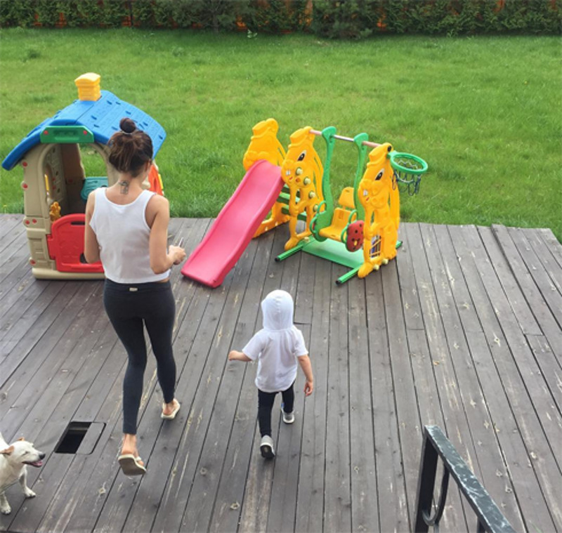 Маленькому Федору есть где разгуляться