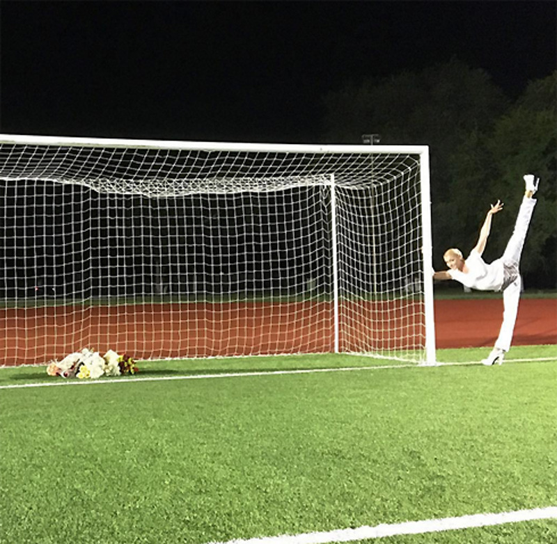 Анастасия Волочкова посвятила нашим олимпийцам воздушный шпагат