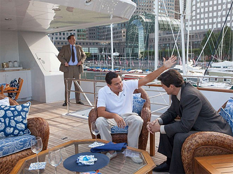 Кадр из фильма «Волк с Уолл-стрит»