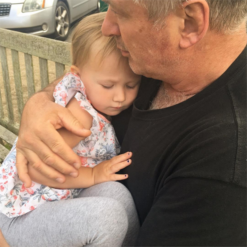 Алек Болдуин с дочкой Кармен