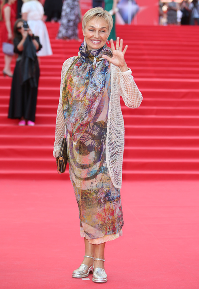 Наталья Андрейченко не угадала с туфлями