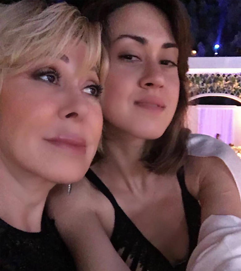 Любовь Успенская с дочерью Татьяной