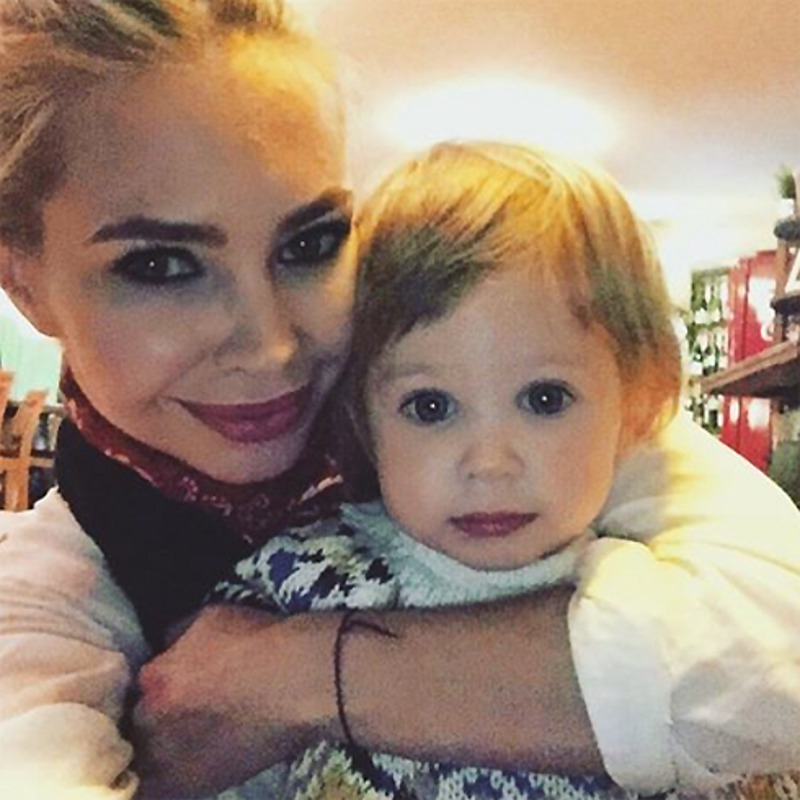 Супруга певца Наталья Горчакова и сын Петр