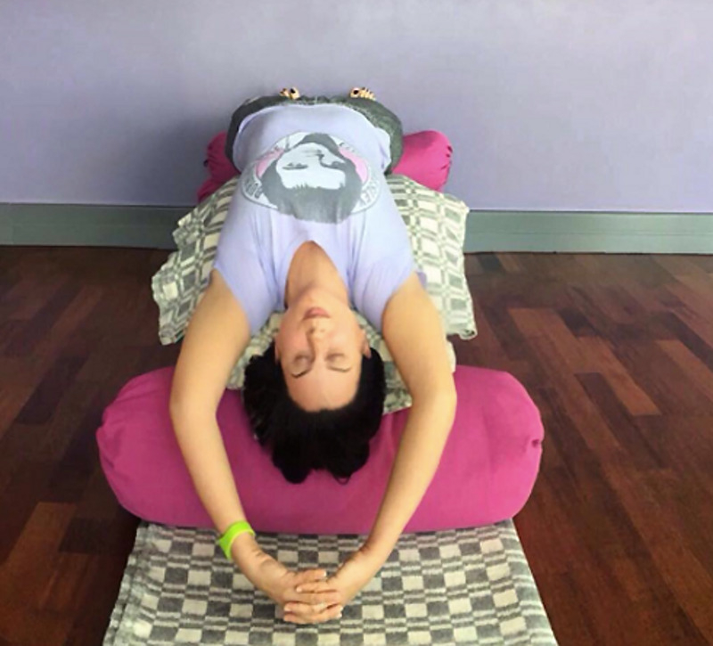 Кроме очищения организма, Екатерина интенсивно занималась спортом