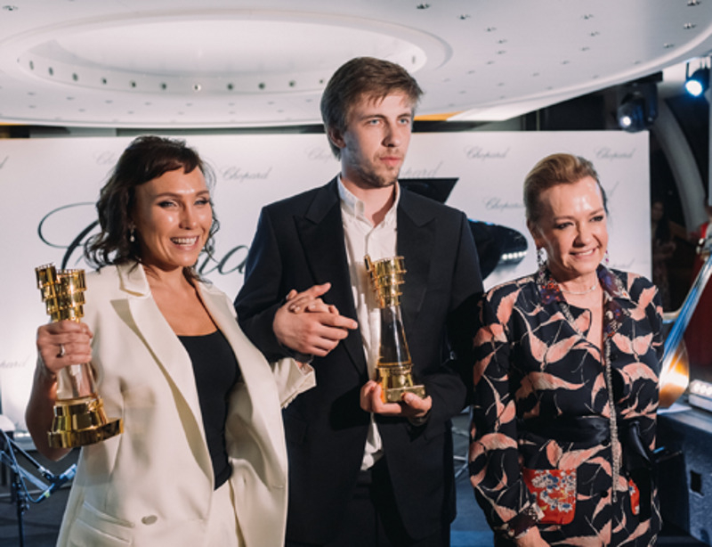 Дарья Екамасова, Александр Паль и Каролина Шойфеле