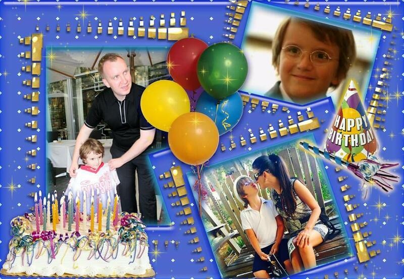 Сегодня сыну Петра Кучеренко и Дианы Гурцкая исполнилось 9 лет