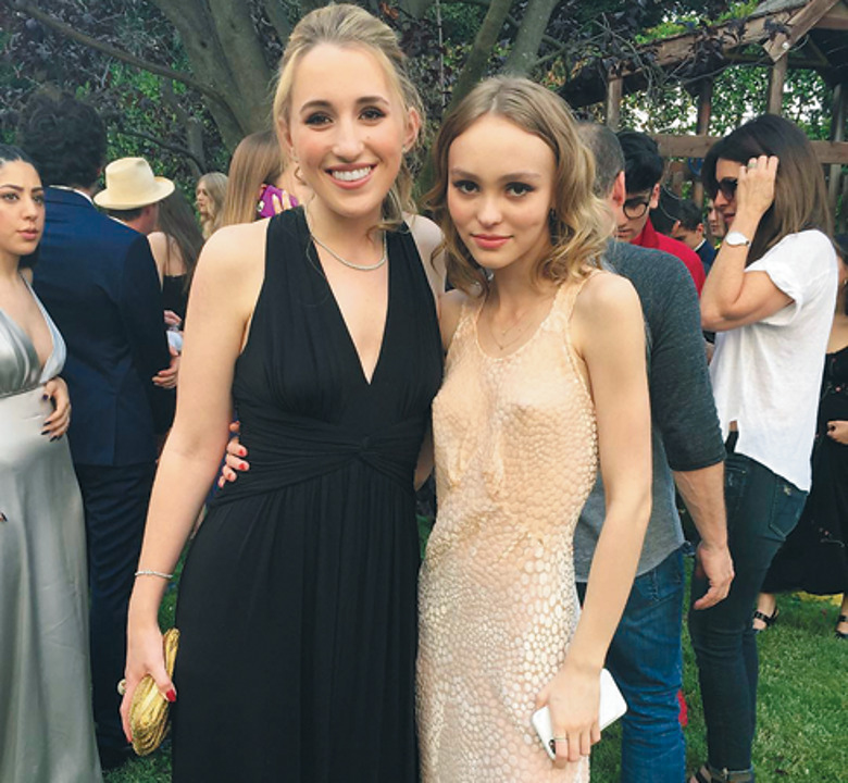 Лили-Роуз Депп и Харли-Куинн Смит