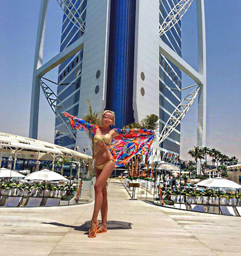 Ольга Бузова в Дубае