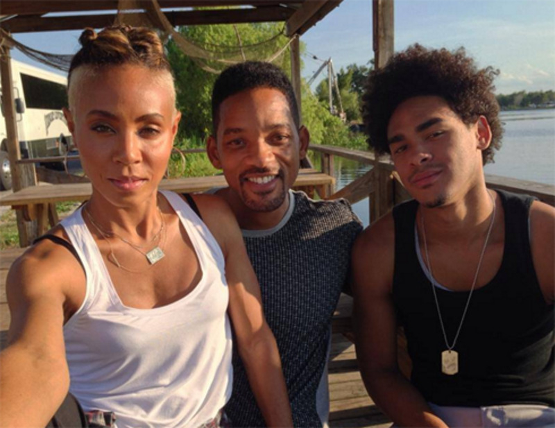 Джада Пинкетт Смит с семьей