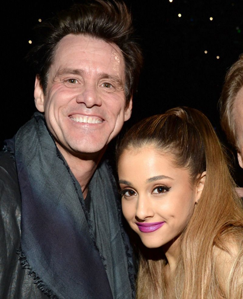 Ариана Гранде и Джим Керри