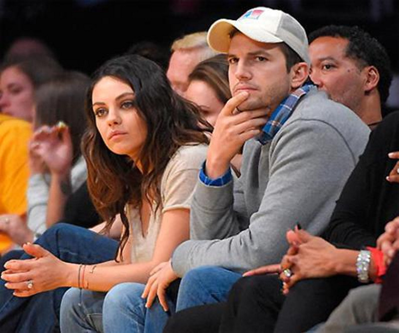 Мила Кунис и Эштон Катчер