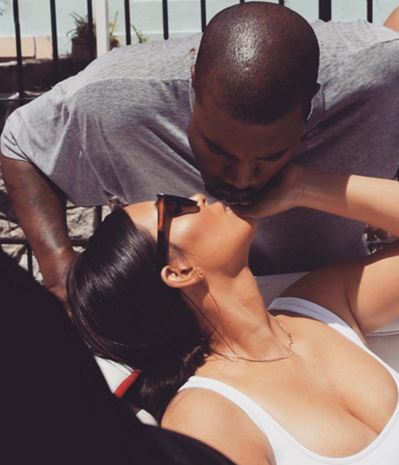 Канье Вест и Ким Кардашьян