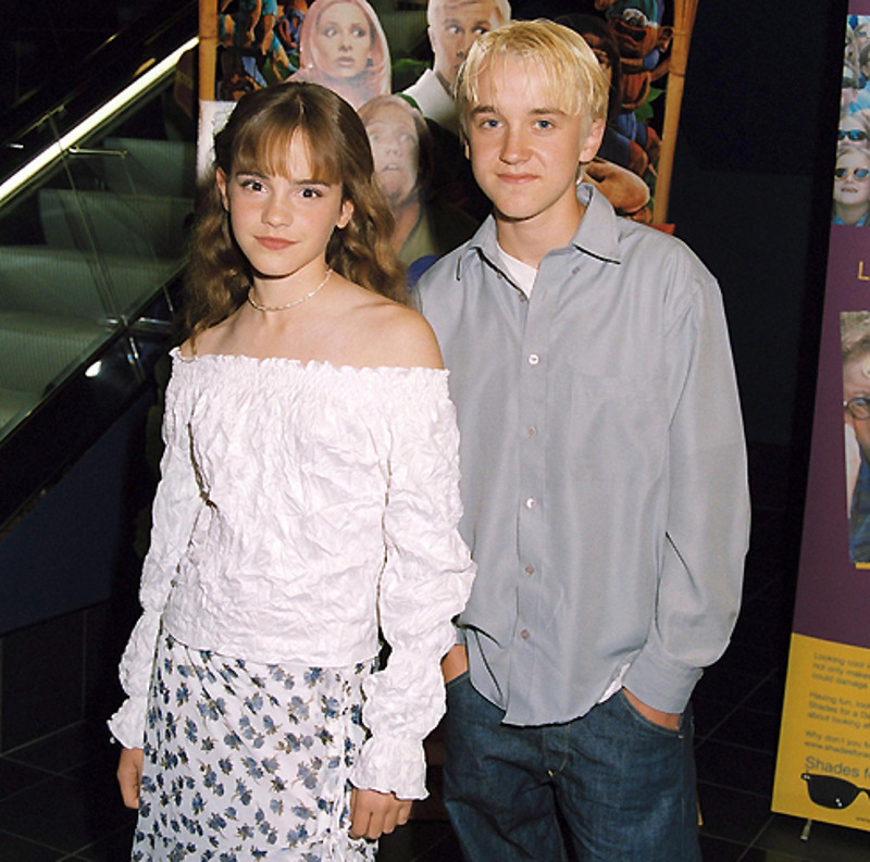 Эмма Уотсон и Том Фелтон