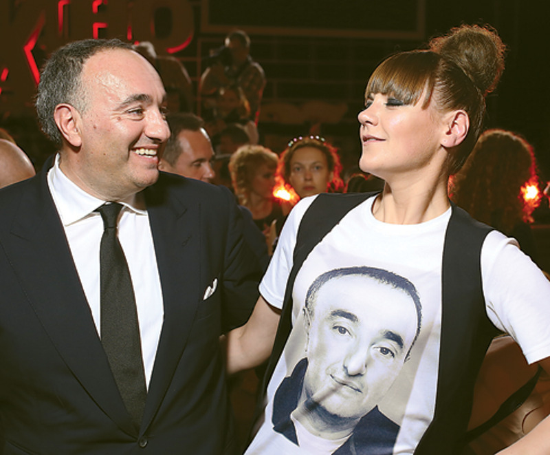 Александр Роднянский и Анна Уколова на «Кинотавре-2016»