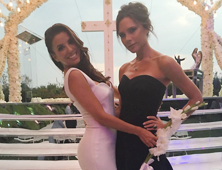 Виктория Бекхэм и Ева Лонгория