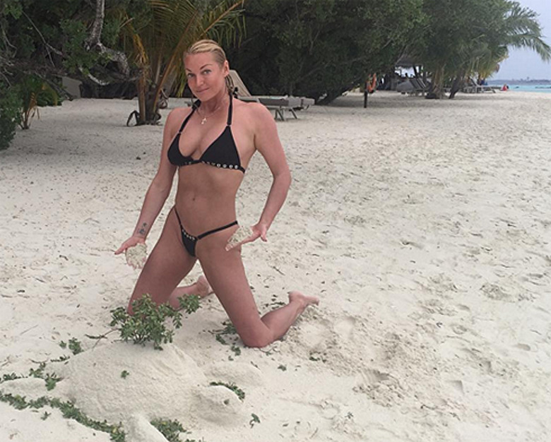 Анастасия Волочкова на Мальдивах