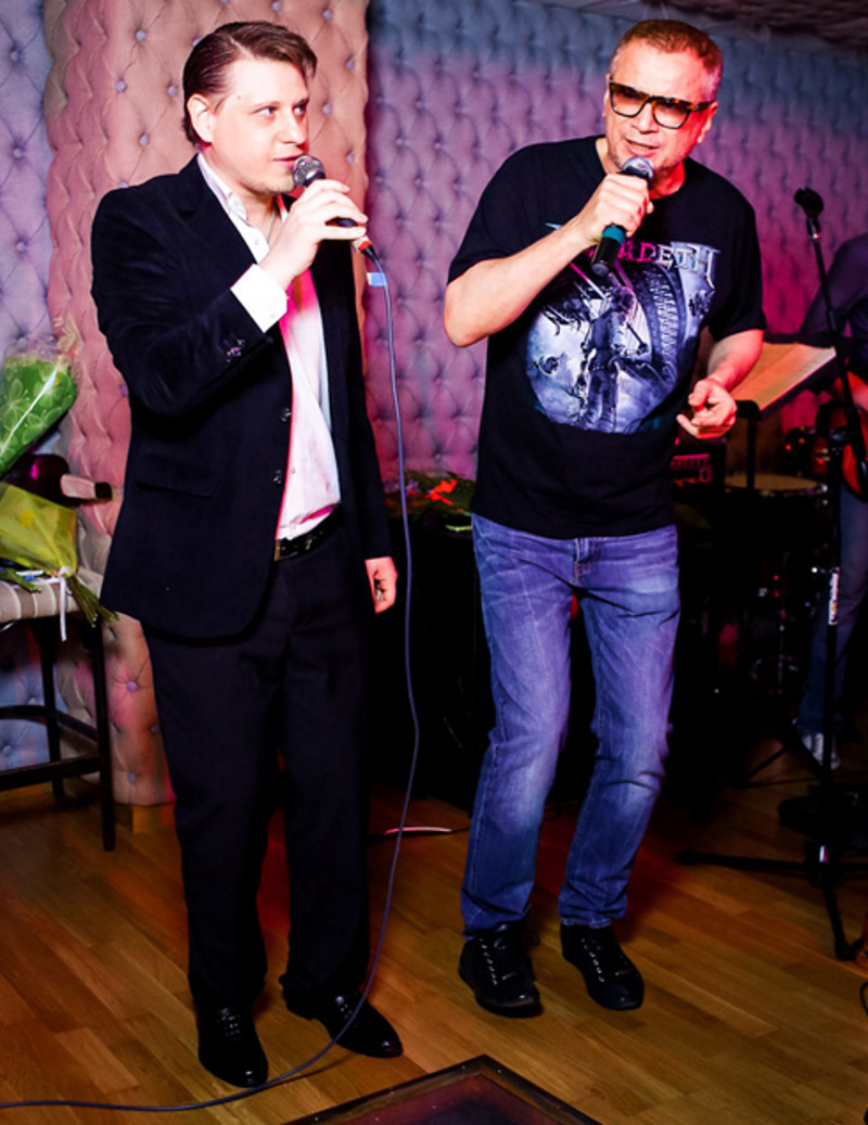 Андрей Ковалев тоже поздравил Владимира Лунева с 10-летием творческой деятельности