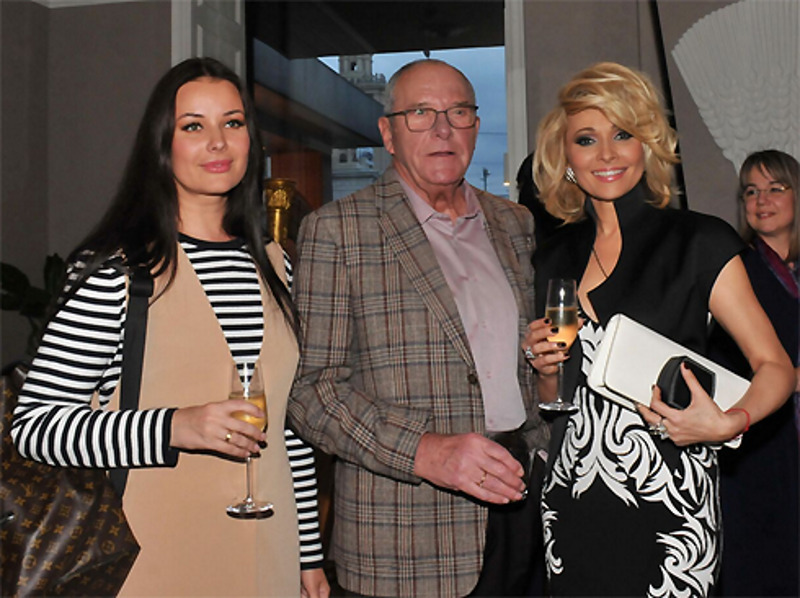 Анжелика Агурбаш с Оксаной Федоровой и Эммануилом Виторганом