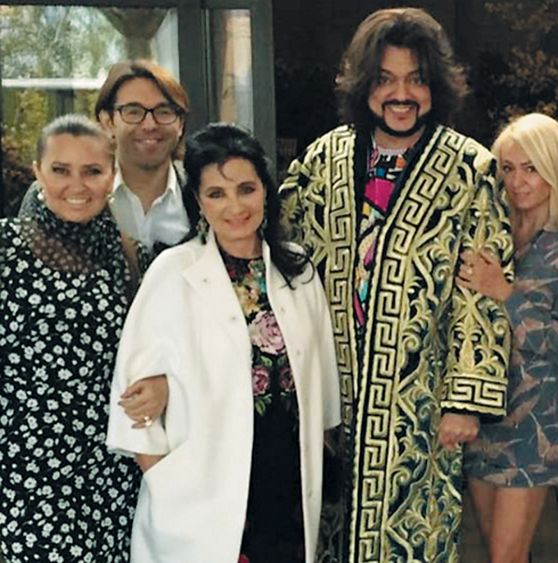 Андрей Малахов, Ирина Винер-Усманова, Филипп Киркоров и Яна Рудковская