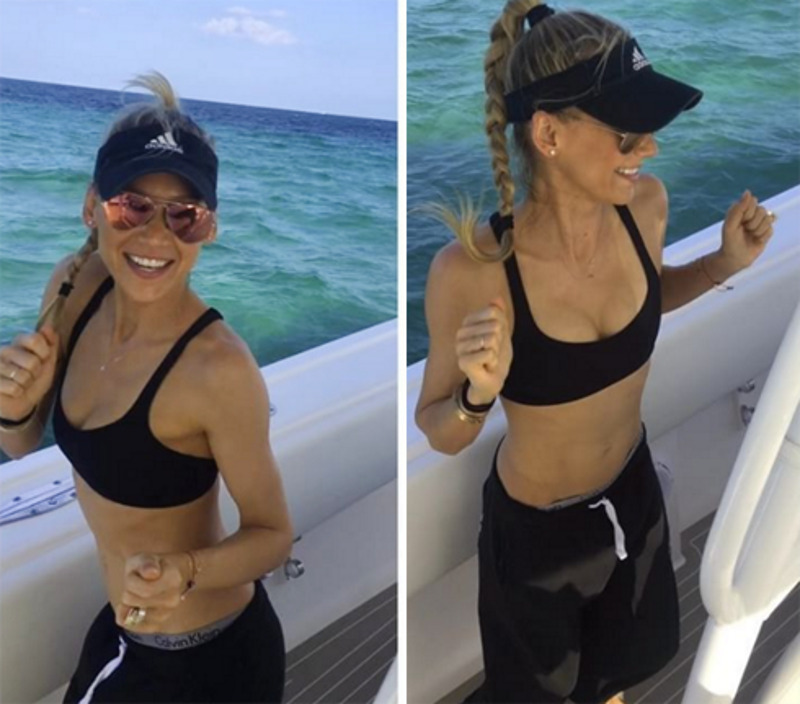 Анна Курникова танцует под новую песню своего возлюбленного Энрике Иглесиаса