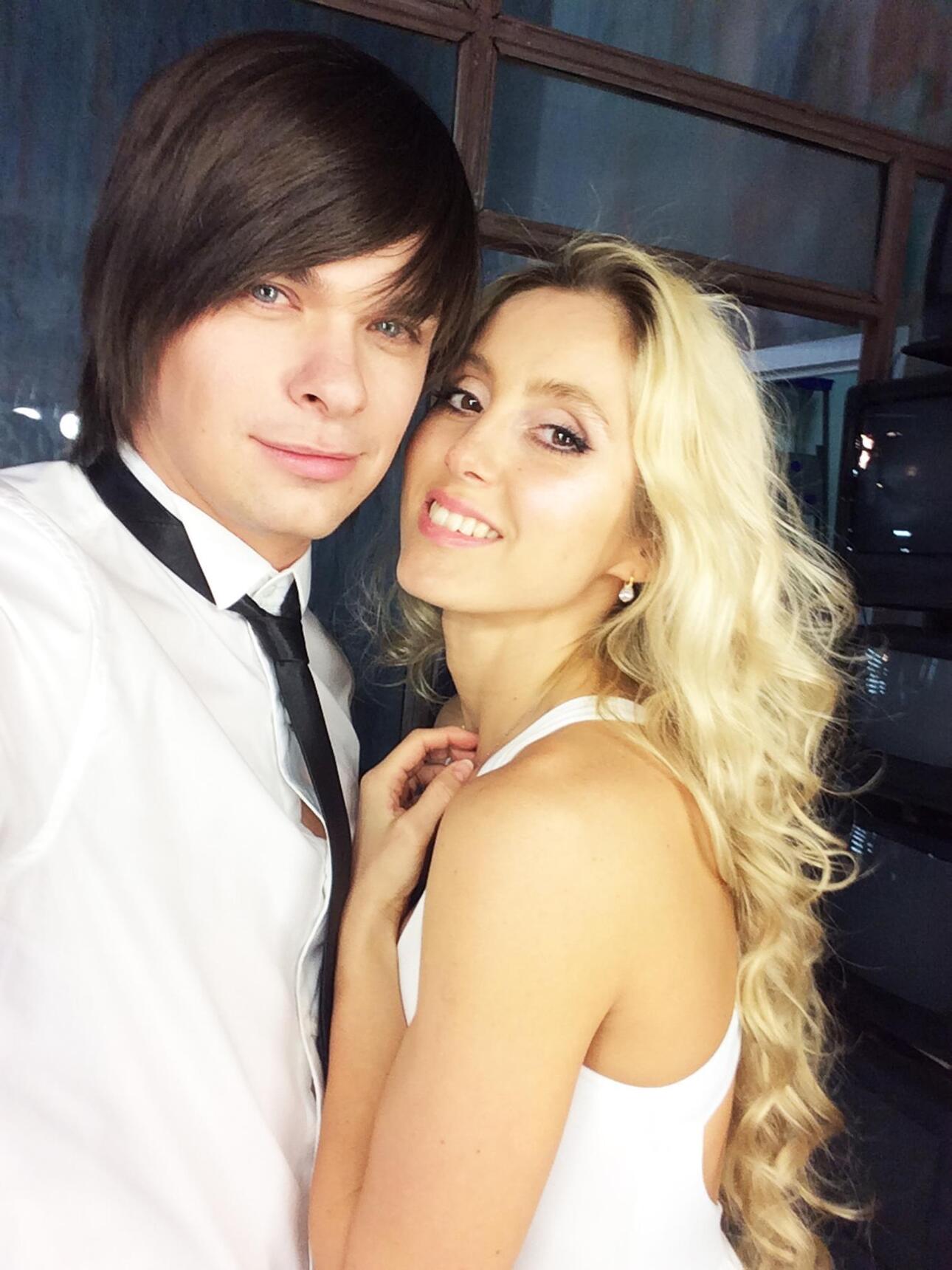 С певицей и актрисой Марией Неделковой