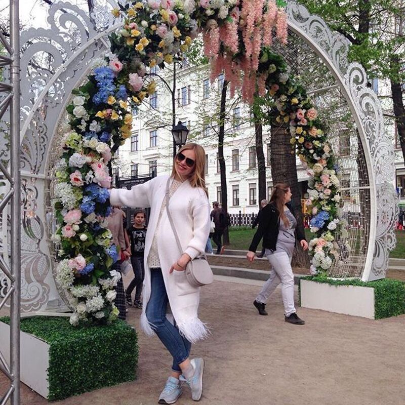 Несмотря на большой срок, модель не боится ходить на вечеринки