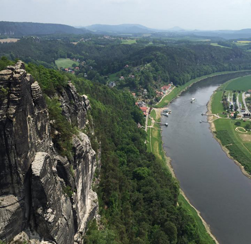 Артистка поехала в Национальный парк в Германии