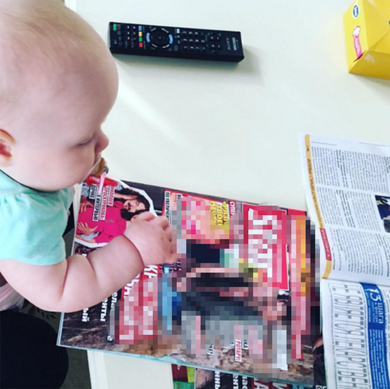 Поклонники считают, что у Вероники папины волосы