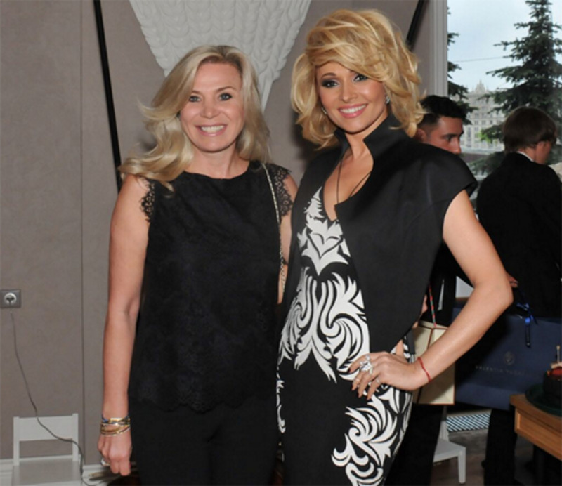 Анжелика Агурбаш с Мариной Юдашкиной