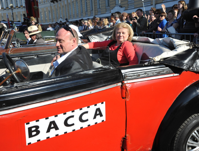 Ирина Муравьева прокатилась с ветерком