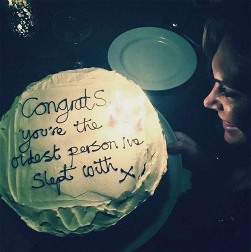 Поздравительный торт Айды Филд