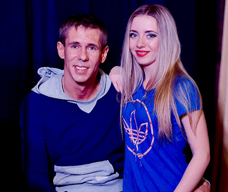 Алексей Панин с актрисой спектакля «Вий»