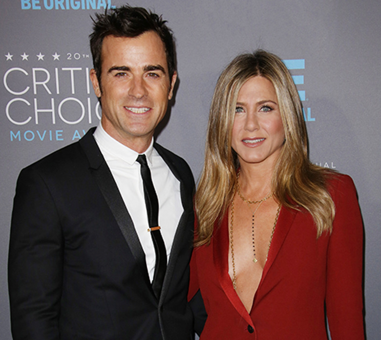 Дженнифер Энистон и Джастин Теру