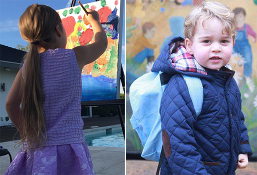 Харпер Бекхэм/принц Джордж