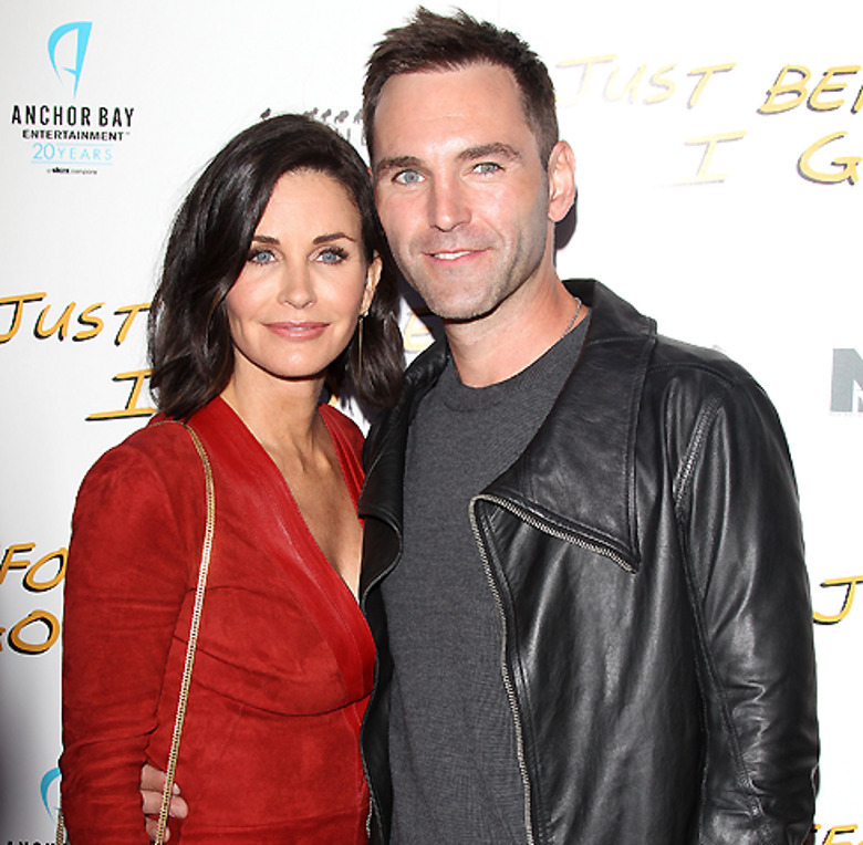 Кортни Кокс и Джонни МакДэйд 