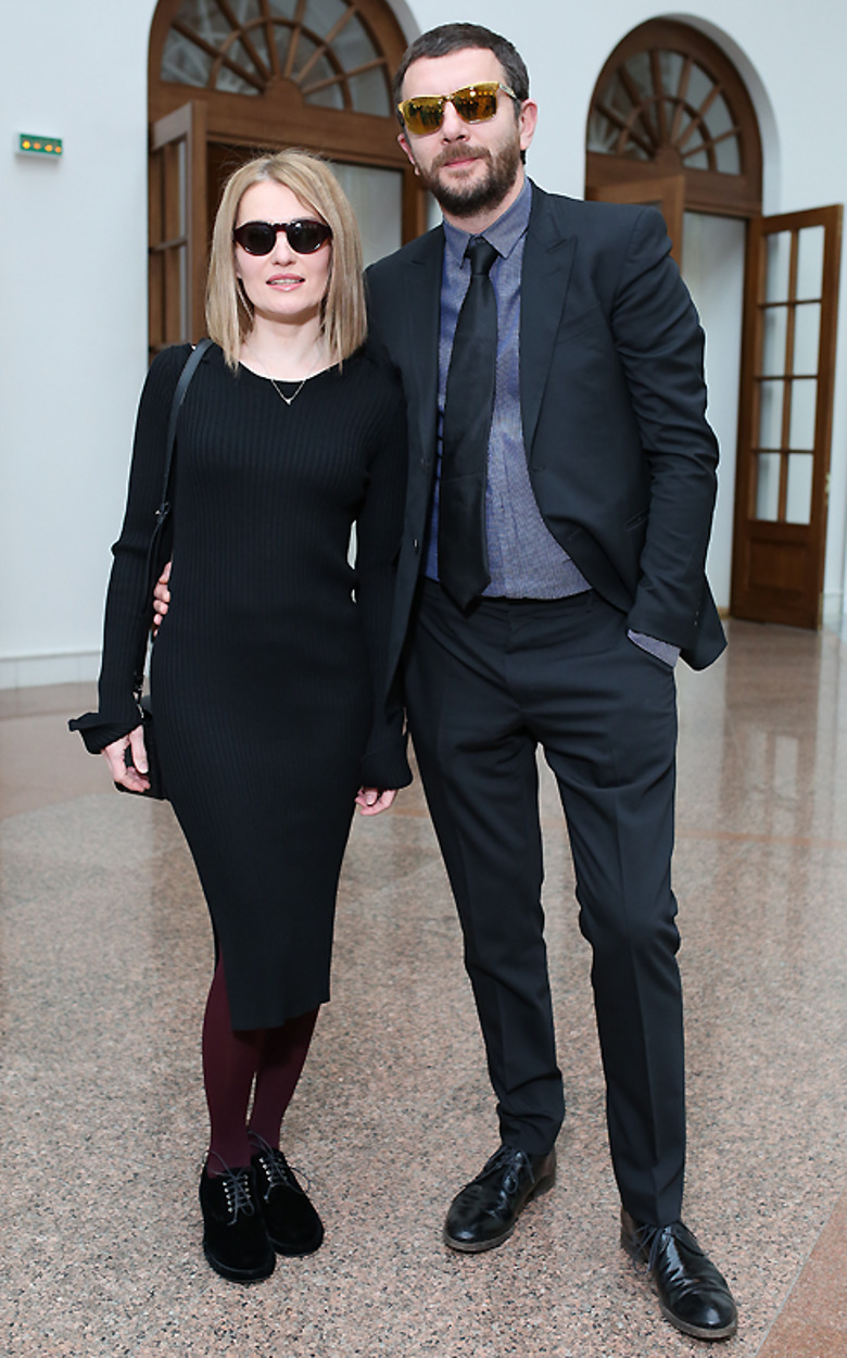 Виктория Толстоганова и Алексей Агранович: люди в черном
