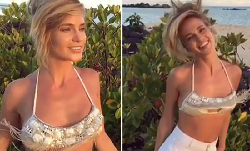 Глюк`oza опубликовала видео, на котором танцует в крошечном лифе