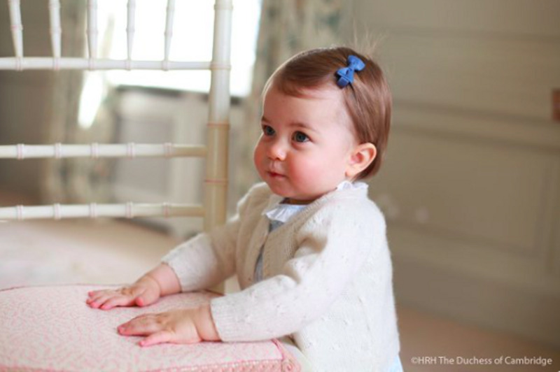 Принцессе Шарлотте - один год