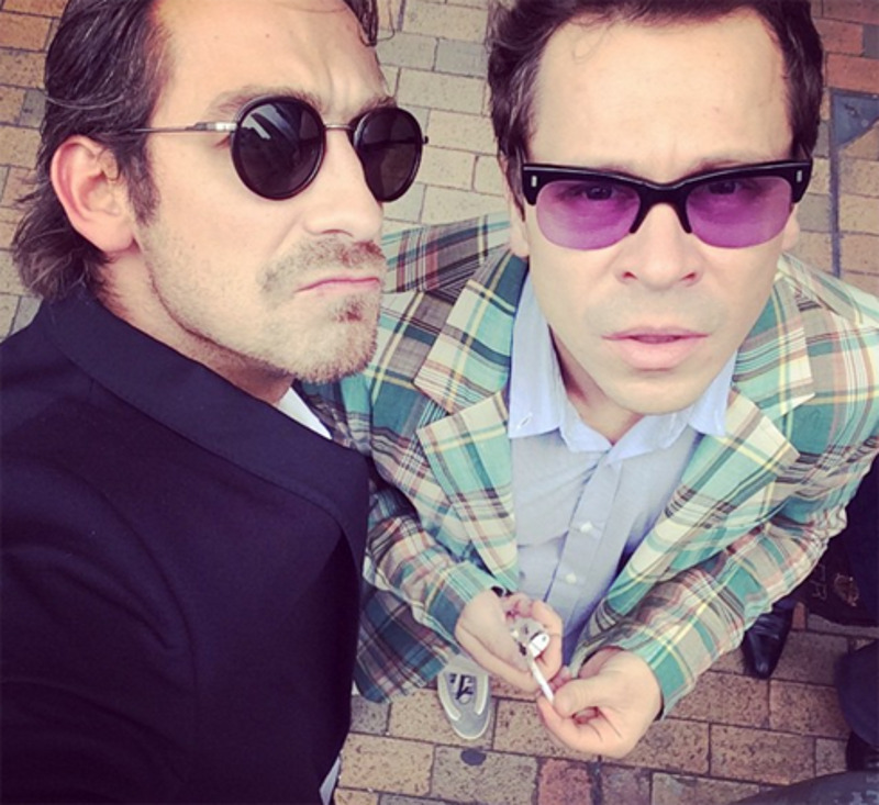 С Павлом Деревянко, коллегой и другом