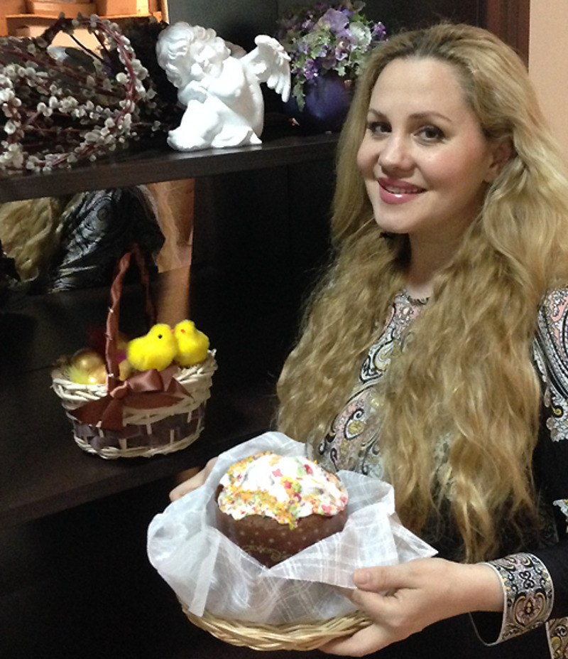 Варвара Комиссарова поделилась рецептом пасхального кулича