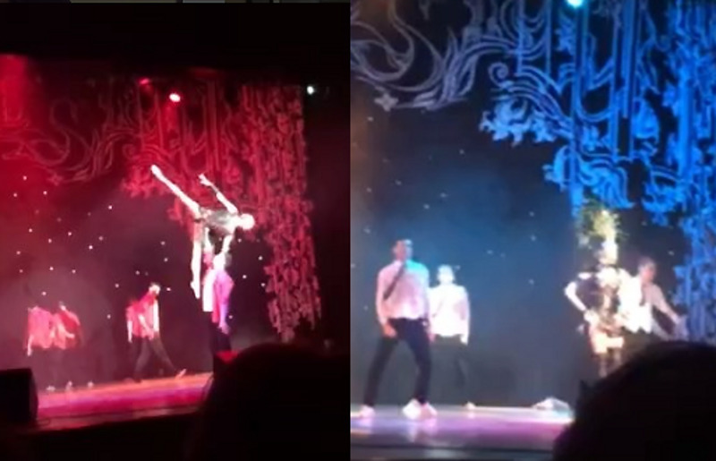 Видеозаписи, сделанные во время концерта Волочковой, вызвали большой резонанс в Сети