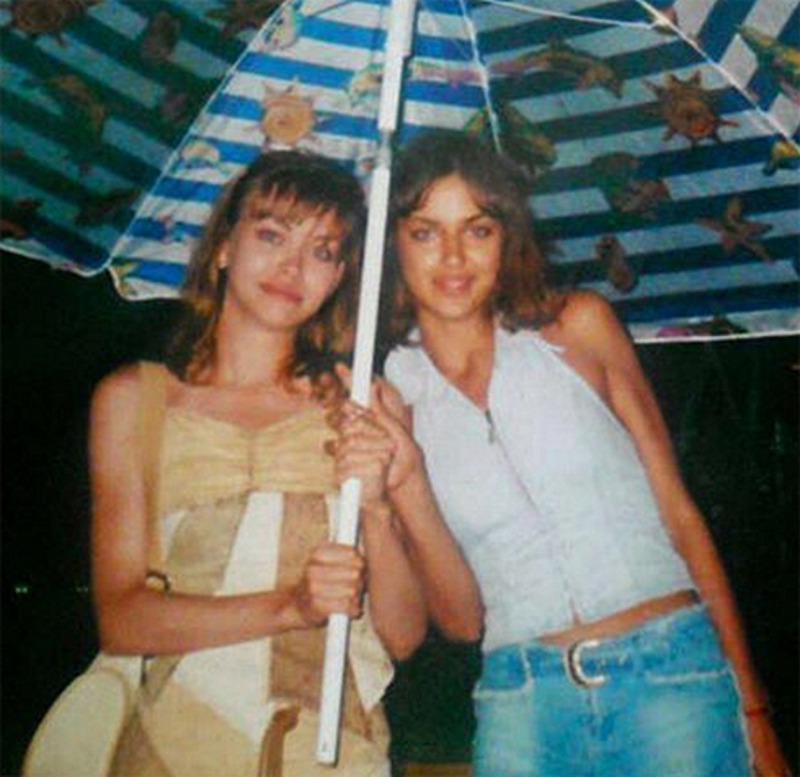 Ирина Шейк с сестрой Татьяной