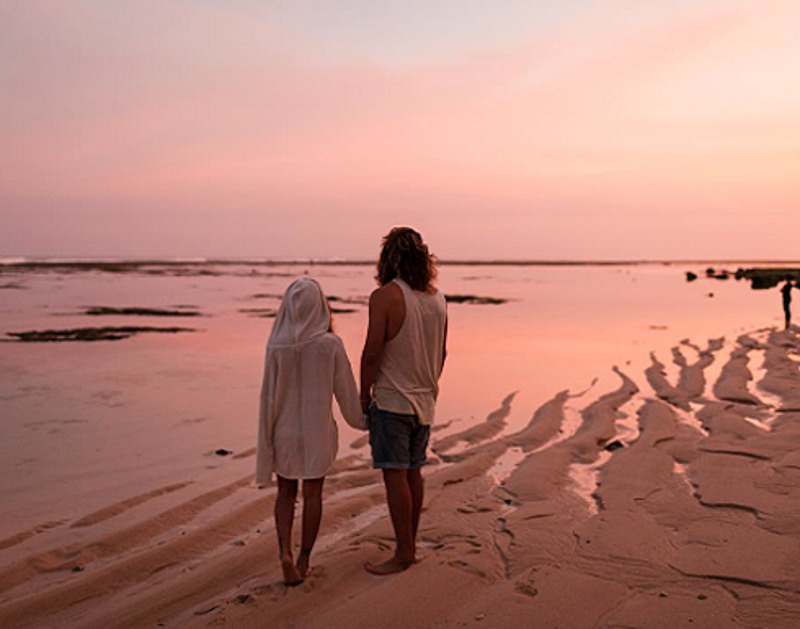 Айза со вторым мужем Дмитрием Анохиным