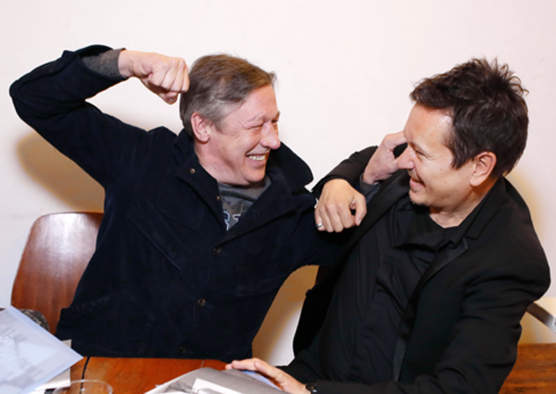 Михаил Ефремов и Влад Опельянц