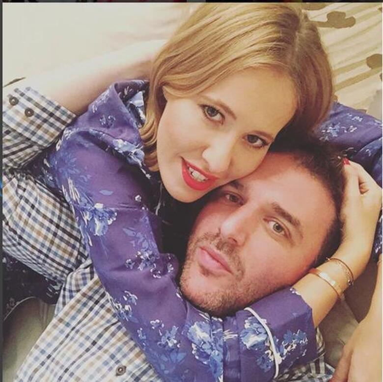 Максим Виторган и Ксения Собчак